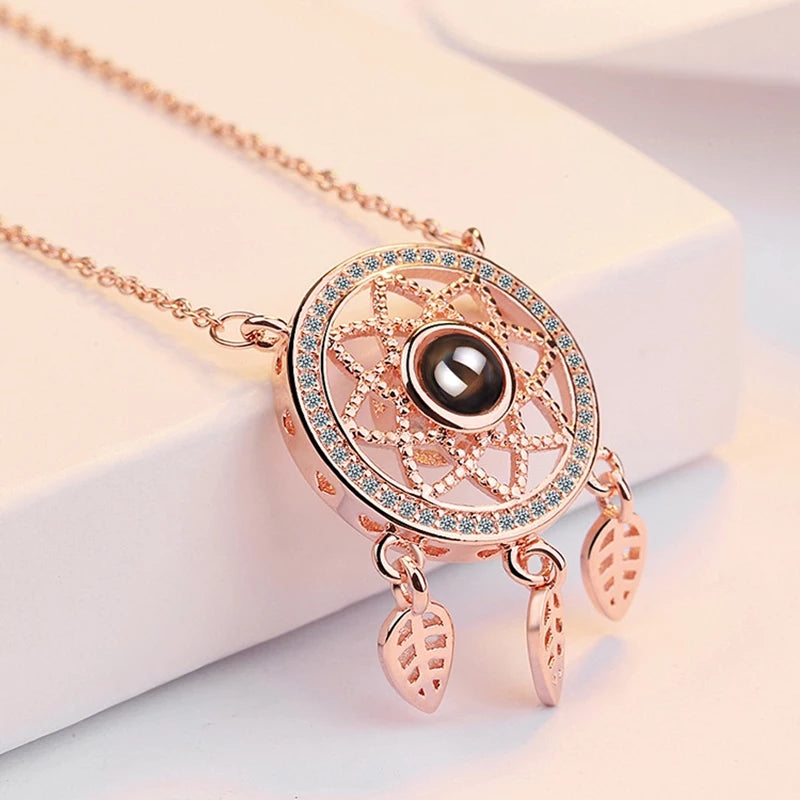 Collar te amo en 100 idiomas - atrapasueños.