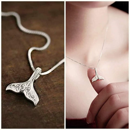 Collar Cola De Ballena Plata 925