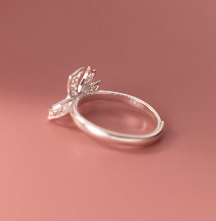 Anillo moño de plata s925