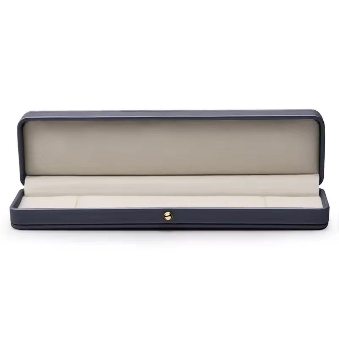 Caja Estuche Alajero Para Collar, Brazale, Pulsera De Piel