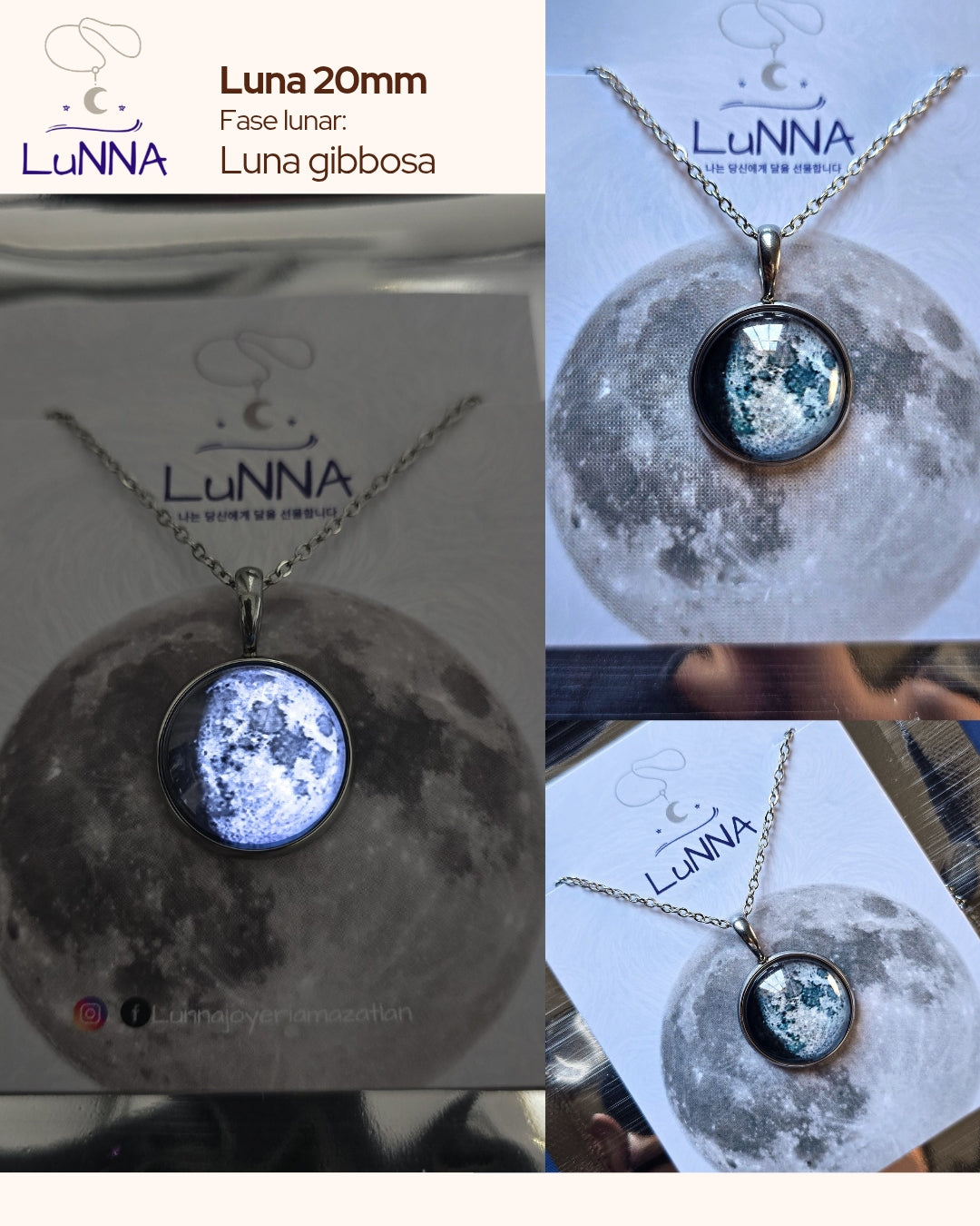 Collar de Luna - Brilla En Oscuridad