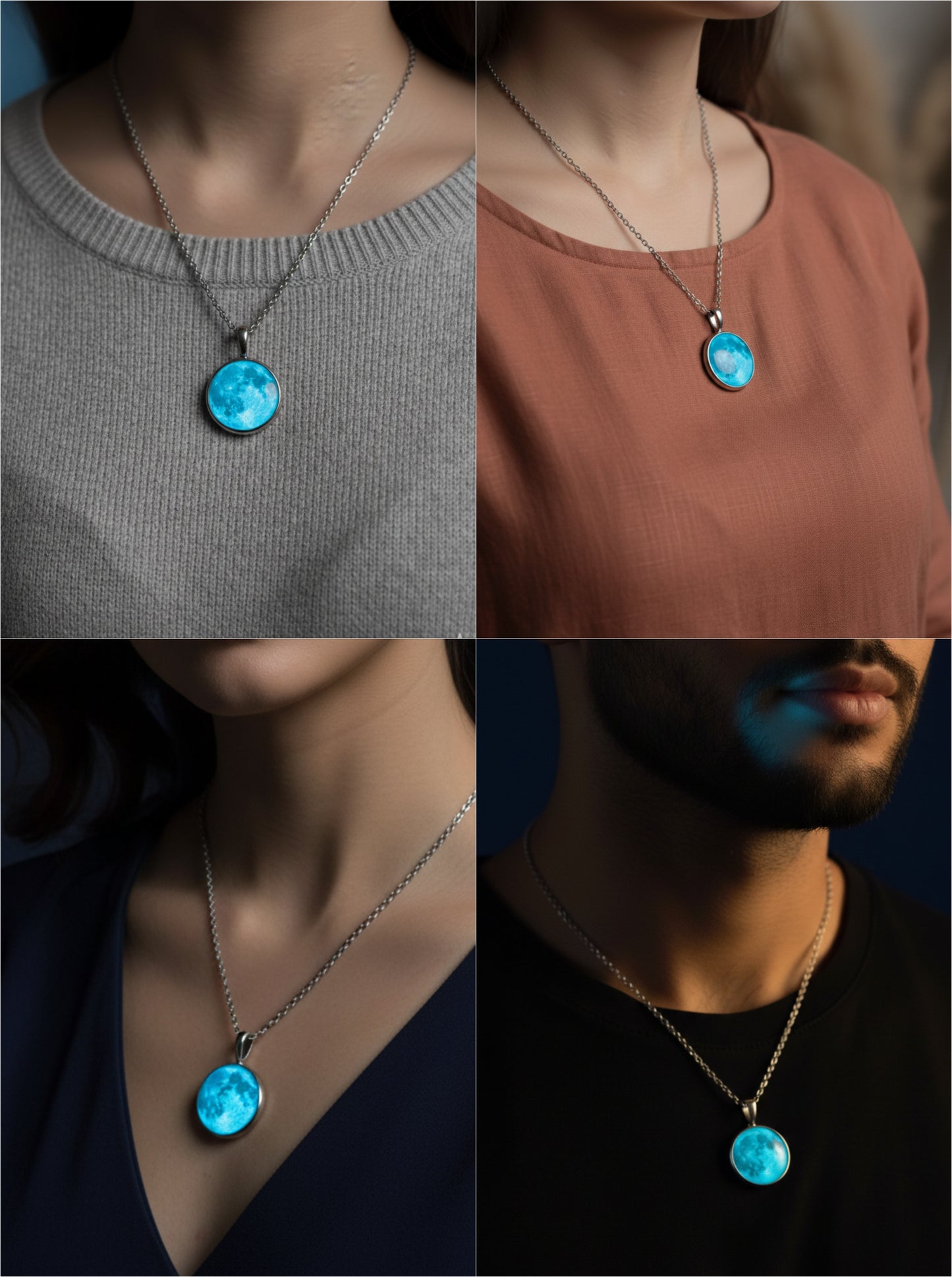 Collar de Luna - Brilla En Oscuridad